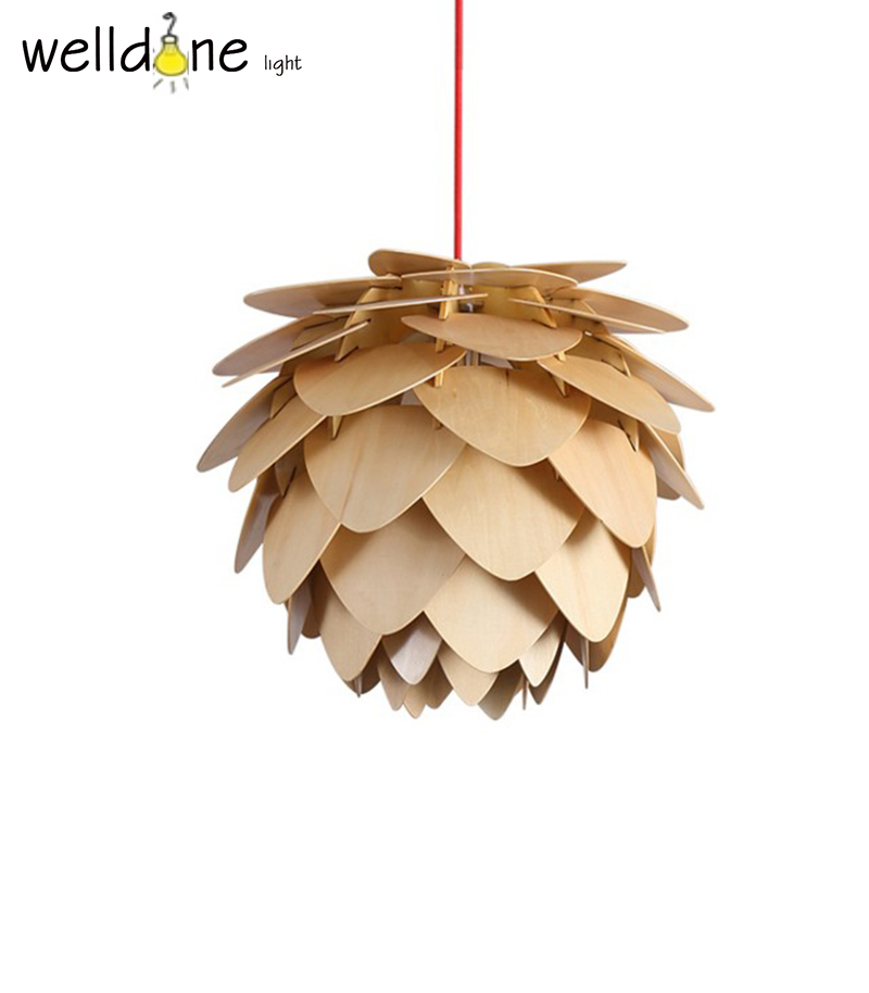 E27 북유럽 디자이너 장식 덴마크 디자인 소나무 콘 펜 던 트 조명 식당 식사 복고풍 설비 Luminaire/E27 Nordic Designer Decoration Denmark design Pine cone Pendant Lights for Dinning R